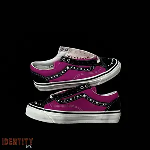 Vans OTW Old Skool 36 Pearlized Pack Pink Black Comfortable Fit Stylish Shoe for Everyday Wear