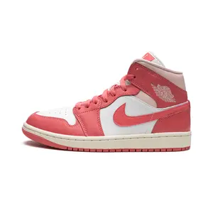 AIR JORDAN 1 MID WMNS "Strawberries And Cream" BQ6472 186