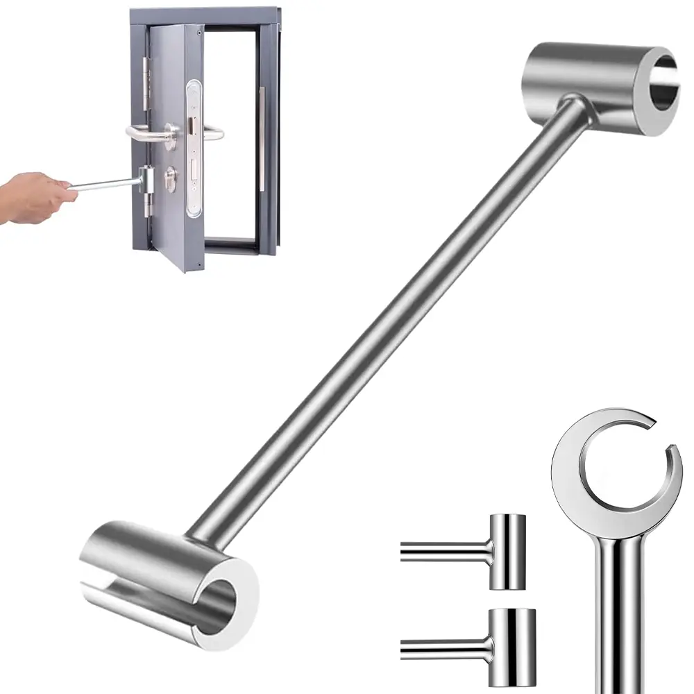 Solid Hinge Adjustment Wrench, Flag Type Exposed Hinge Adjusting Tool, Door & Window Gap Regulator for Door Installation & Repair high quality hardware adjustment tool
