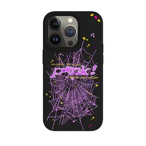 Sp5der Pink Hypebeast Tough Phone Cases Accessories Cover Cellphone Aesthetic Protection iphone