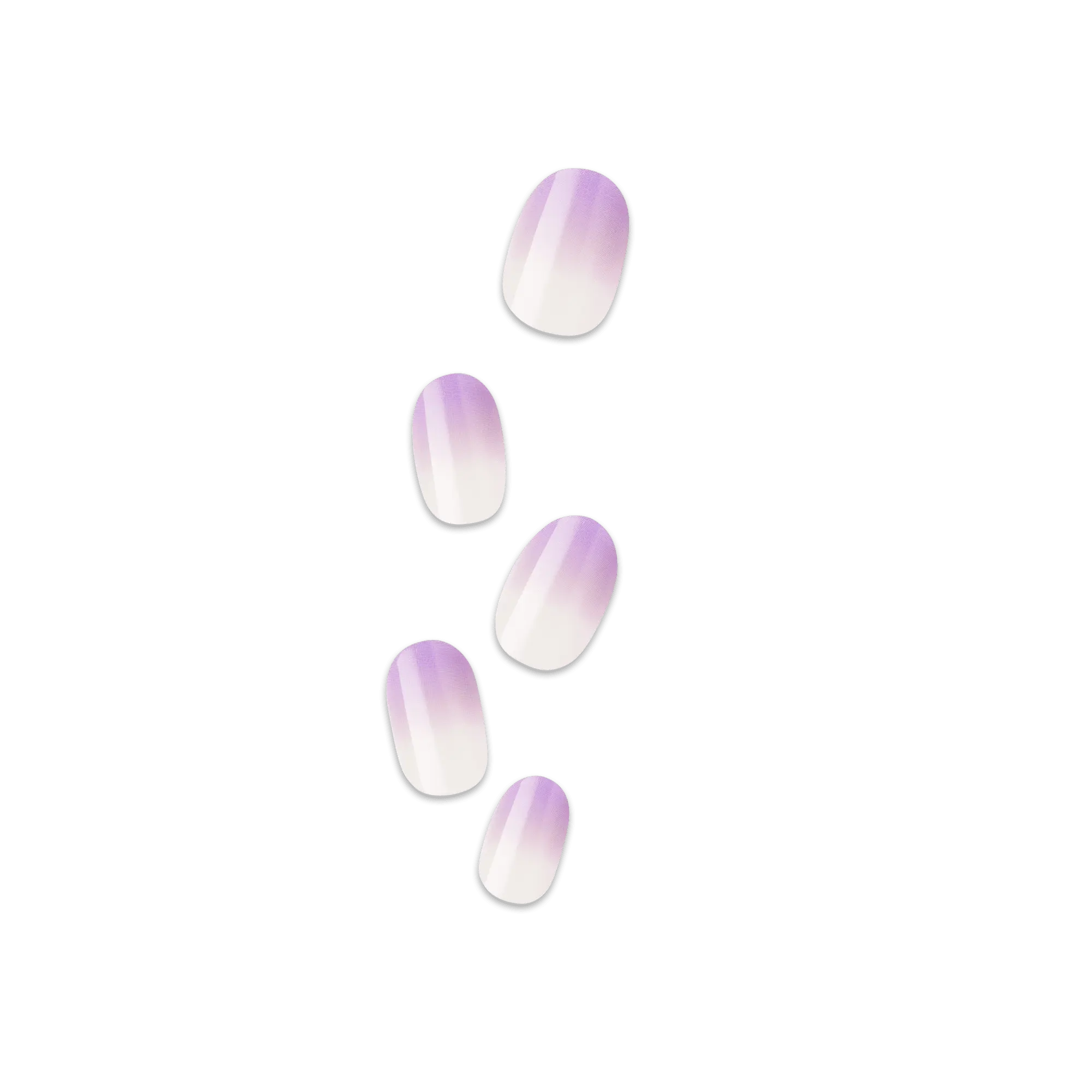 Impress Color No Glue Fake Press On Nails - Take A Chance | Design, Purple, Short, Oval, Manicure