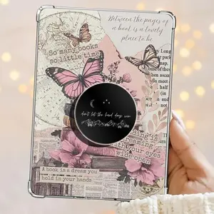 StyleOfMe Don't Let The Hard Days Win Kindle Grip Book Bookish Magnetic Kindle Grip Books Lover Kindle Accessories Phone Holder PopSocket Phone Grip Magnetic Pop Socket Phone Grip