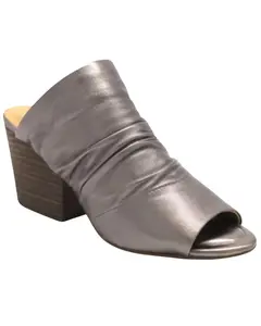 Golo Women's Shoes Landon Silver Pewter Open Toe Mule - Landon-Pwtr