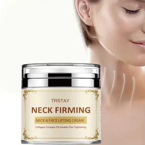 TRSTAY Neck Tightening Cream Neck and Facial Lifting Cream Collagen Complex 5% Double Chin Tightening Cream