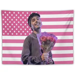 Ivan Music Cornejo Tapestry Flag Poster Dormitory Living Room Bedroom Interesting National Flag Indoor And Outdoor Decoration Wall Aesthetic Art
