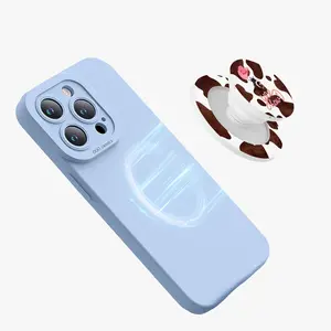 🤠 Dusty Steps – Magnetic Pop Socket Phone Stand Grip Smartphone Mount Cellphone