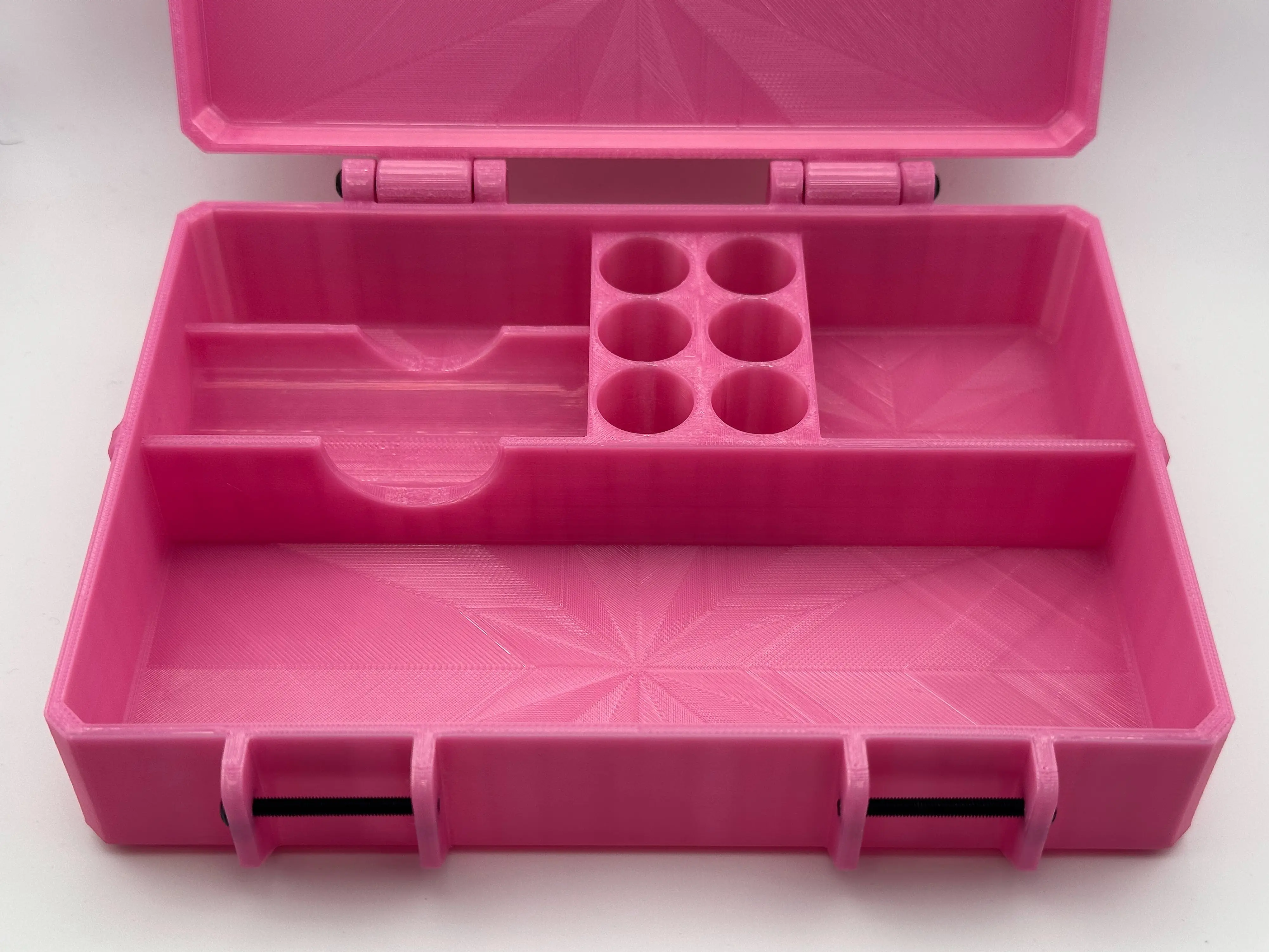 Peptide Starter Kit Case - Holds Syringes, Alcohol Wipes, 6 3ml vial (or 2  5ml vials and 4 3ml vials), and 25ml BAC water