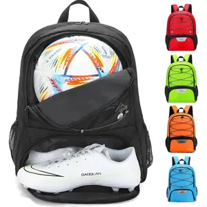 Youth Soccer Bag-Soccer Backpack&Backpack for Football Basketball,with Ball Compartment Separate Cleat Package