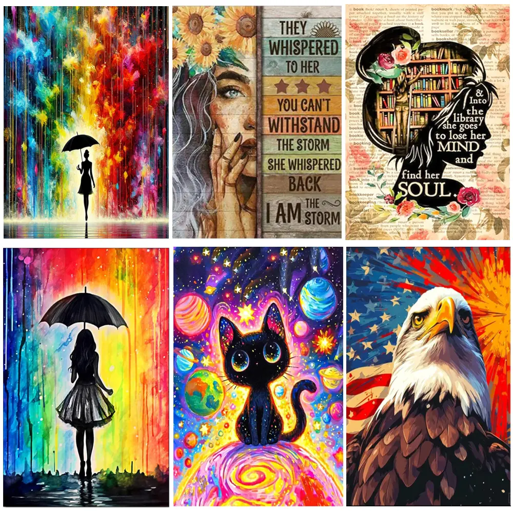 DIY 2-Piece 5D Full-Circle Rhinestone Mosaic Set, featuring people and books; DIY craft set with mosaic materials suitable for adults; a fun DIY project for home wall decor, 30x40 cm / 11.81x15.75 inches diamond kit sohochic