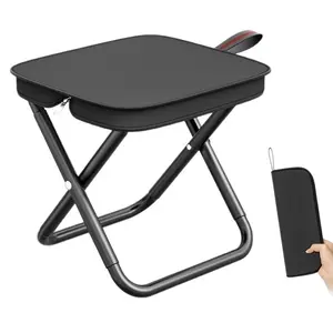 Foldable pen bag stool, portable camping handbag stool, student stool, queuing tool, foldable chair