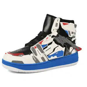 New Couple's Shoes, New Mandarin Duck High-Top Couple Sneakers, Stylish & Trendy Casual Shoes, Lightweight, Comfortable & Versatile High-Top Sneakers for Students, Cool, Fashionable & Unique Casual Board Shoes