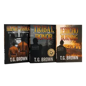 Warren Lawson Series 3 book Bundle by T.G. Brown - Silence Thy Father, Tribal Honor and Jericho Burning