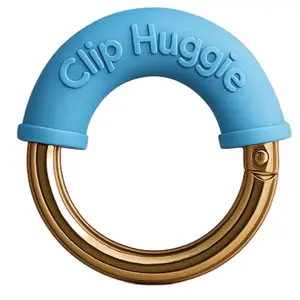 Clip Huggie Keychain Sleeve - Pick 1 Secure Charm Holder