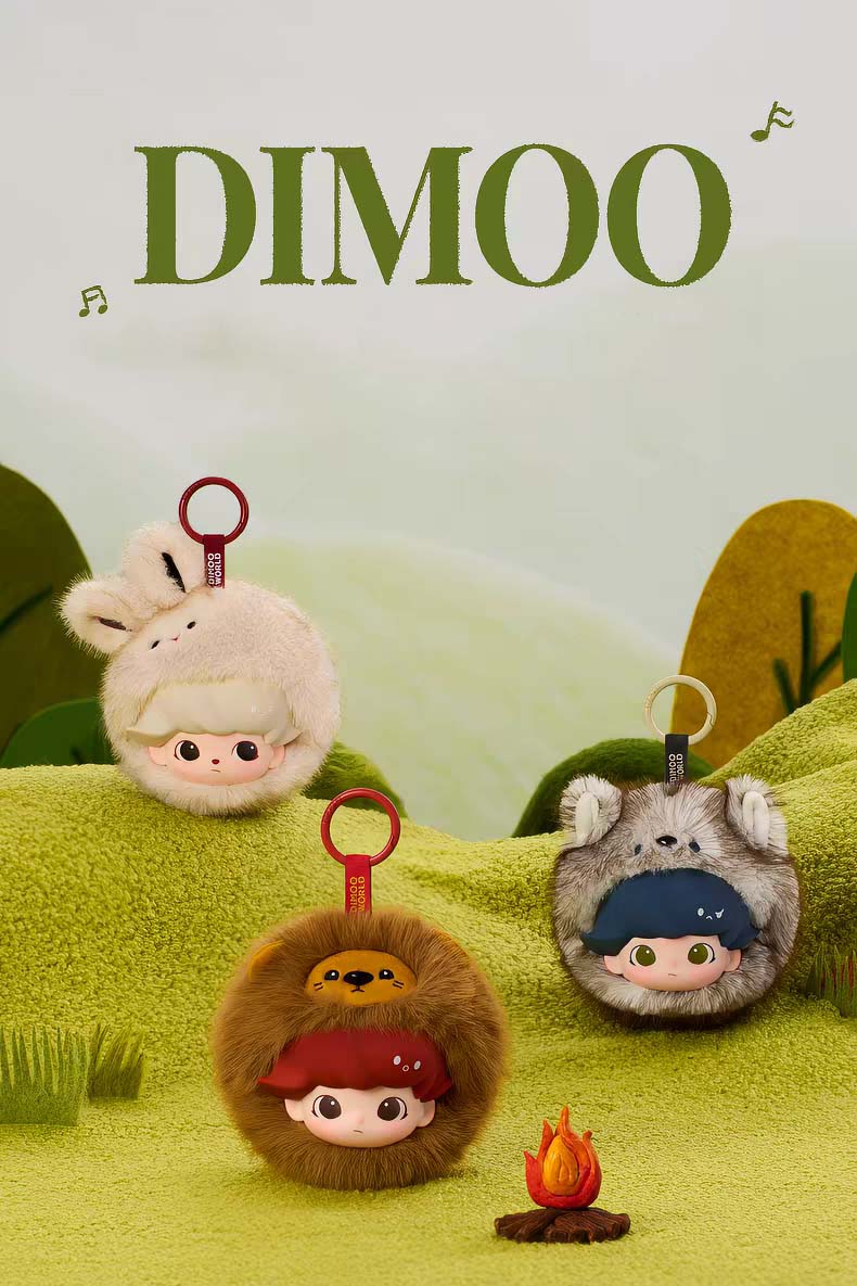 POP MART DIMOO The Secret Theatre Club Series - Earphone Case Blind Box