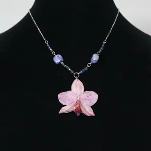 Mix - collar con orquídea natural