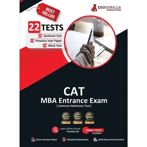 USED-Cat 2023: MBA Entrance Exam (Common Admission Test) - 10 Mock Tests, 9 Sectional Tests and 3 Previous Year Papers (1100 Solved Questions) with Free Ac by Edugorilla Prep Experts (Paperback)