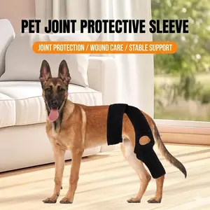Professional Dog Leg Support Brace Joint Pain Relief & Injury Recovery Wrap Adjustable Protective Gear for Dog Health & Mobility