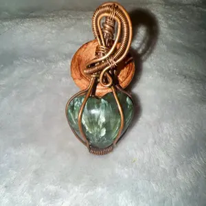 Malachite Heart Pendant!