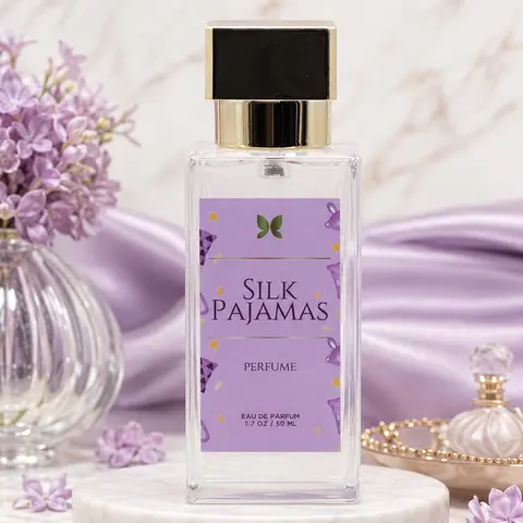 Silk Pajamas-Perfume