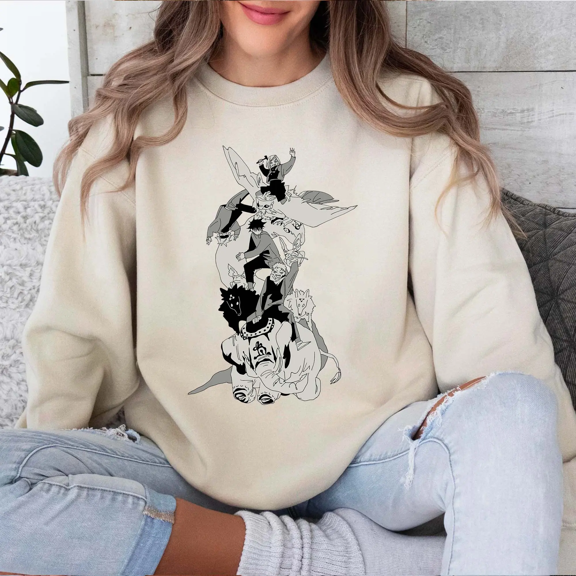 Jujutsu High Sweatshirt Gift For Fans, Anime T-shirt Sweatshirt