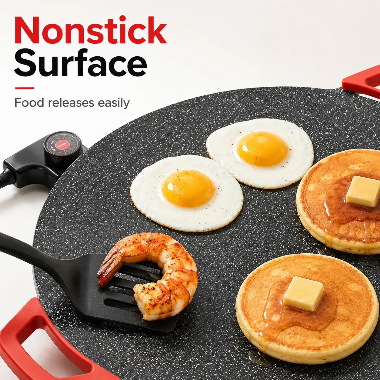 Adjustable Temperature Electric Skillet Pan，1500w portable electric，nonstick griddle，korean bbq grill，korean bbq grill，non-stick grill pan，indoor grill，electric griddle,small electric grill