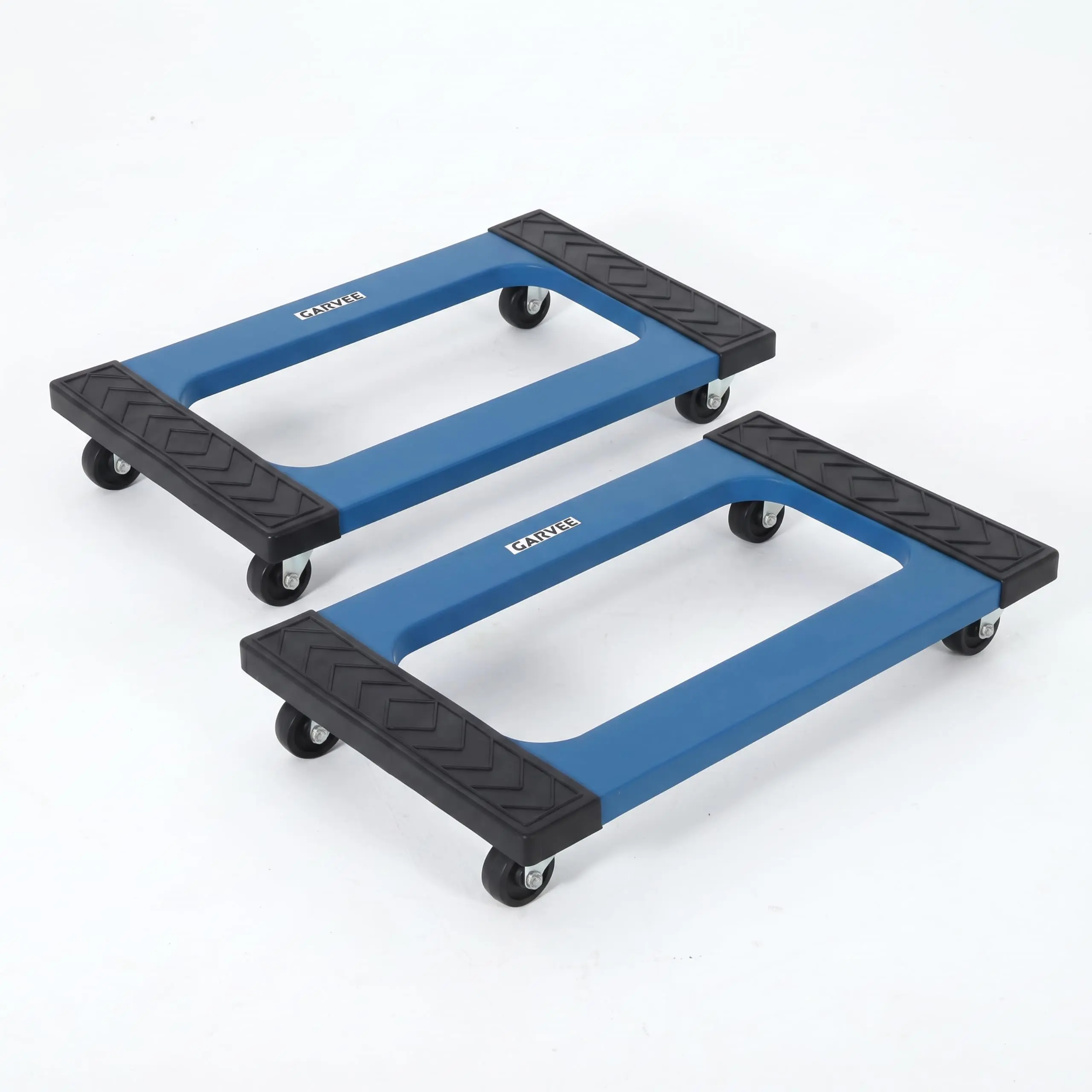 Garvee Heavy Duty Plastic Floor Dolly Cart – 1000lbs Load Capacity – 3" Swivel Casters – Non-Slip Rubber Pad – Large 30 x 18 Inch Platform for Moving Furniture, Appliances, Pianos