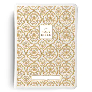 (Live Exclusive) Marigold French Chateau NLT Journaling Bible, Single Collum