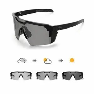 Photochromic Polarized Safety glasses,Sunglasses for Men & Women Oversized Vintage UV400 Y2K Aviator Eyewear Ideal for Fishing, Golf, Cycling, Driving, and Sports