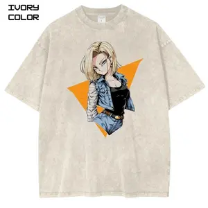 Android 18 Graphic T-Shirt, DBZ  Shirt, Retro 90s Anime Tee, Anime Manga Streetwear, Crewneck Short Sleeve T-Shirt, Trending, All Size, Gift for Anime Lovers