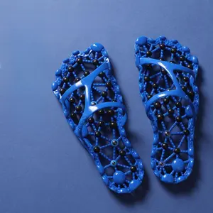 2026 New Bathroom Slippers Dormitory Home Anti-Slip Indoor Bath Breathable Women's Hollow Foot Massage Leakage Quick-drying
