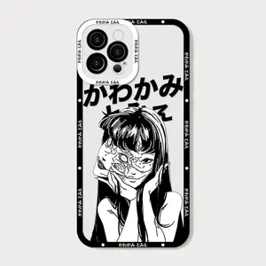 Anime T-Tomie R-Revenge Junji Ito Horror Cartoon Phone Case,Stylish & Durable Christmas Gift: Fashionable Phone Case for iPhone 11-17– Perfect Blend of Protection and Trend