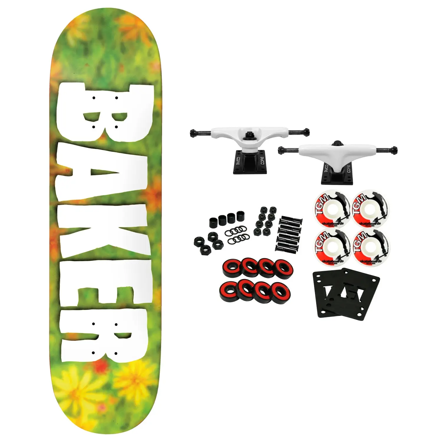Baker Skateboard Complete Jacopo Carozz Field of Depth 8.5" x 32"