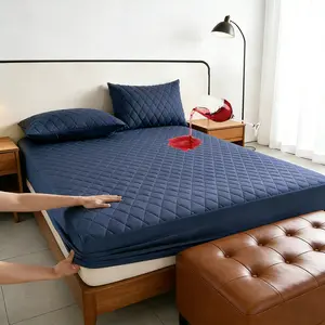 BOGO Free 2-Pack -Waterproof Mattress Protector, Soft & Dirt-Proof, Deep Pockets，for Home/Dorm/Hotel (Pillowcase Not Included)