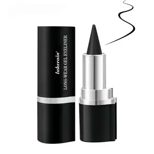 Liquid eyeliner, waterproof eyeliner, quick-drying gel eyeliner, black eyeliner, waterproof eyeliner applicator, silky texture, waterproof and sweatproof, high staying power, smooth application makeup tool