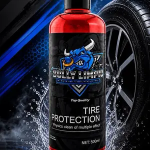 Bully Limpio Tire Protection - Deep Rich Black, Long-Lasting Shield, Non-Sling Formula, Restores Color, 500ml