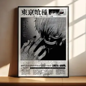 Tokyo Ghoul Anime Poster - Kaneki Ken Anime Art Print Anime Gifts