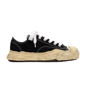 Maison Mihara Yasuhiro Hank OG Dyed Sole Canvas Low 'Black'