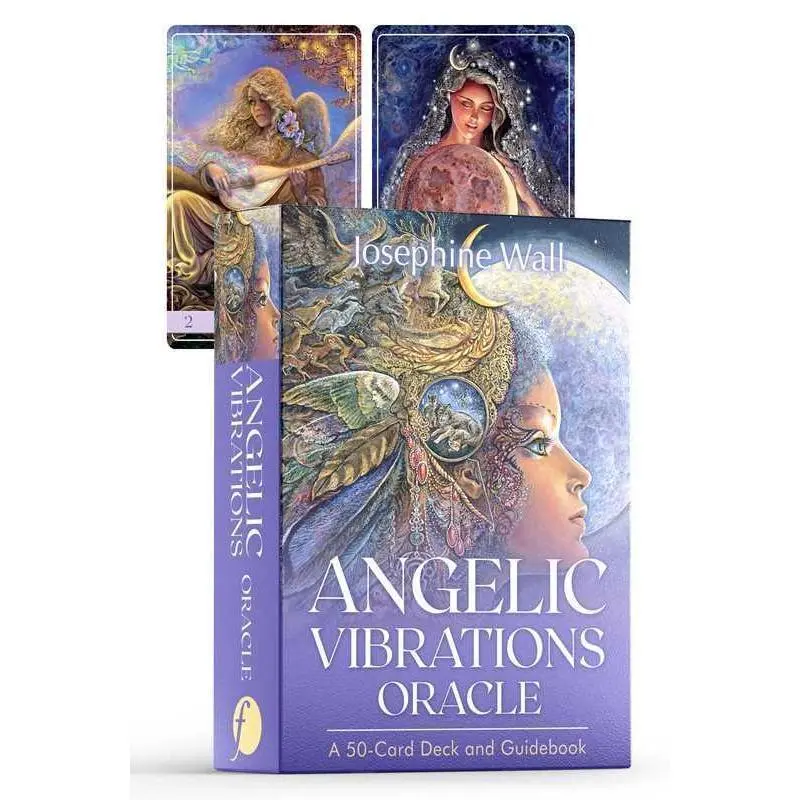 Angelic Vibrations Oracle Card Decks, Celestial Wisdom Tool for Divine Guidance, Healing Frequencies & Insight Card Game (Toys & Hobbies, Games & Puzzles)