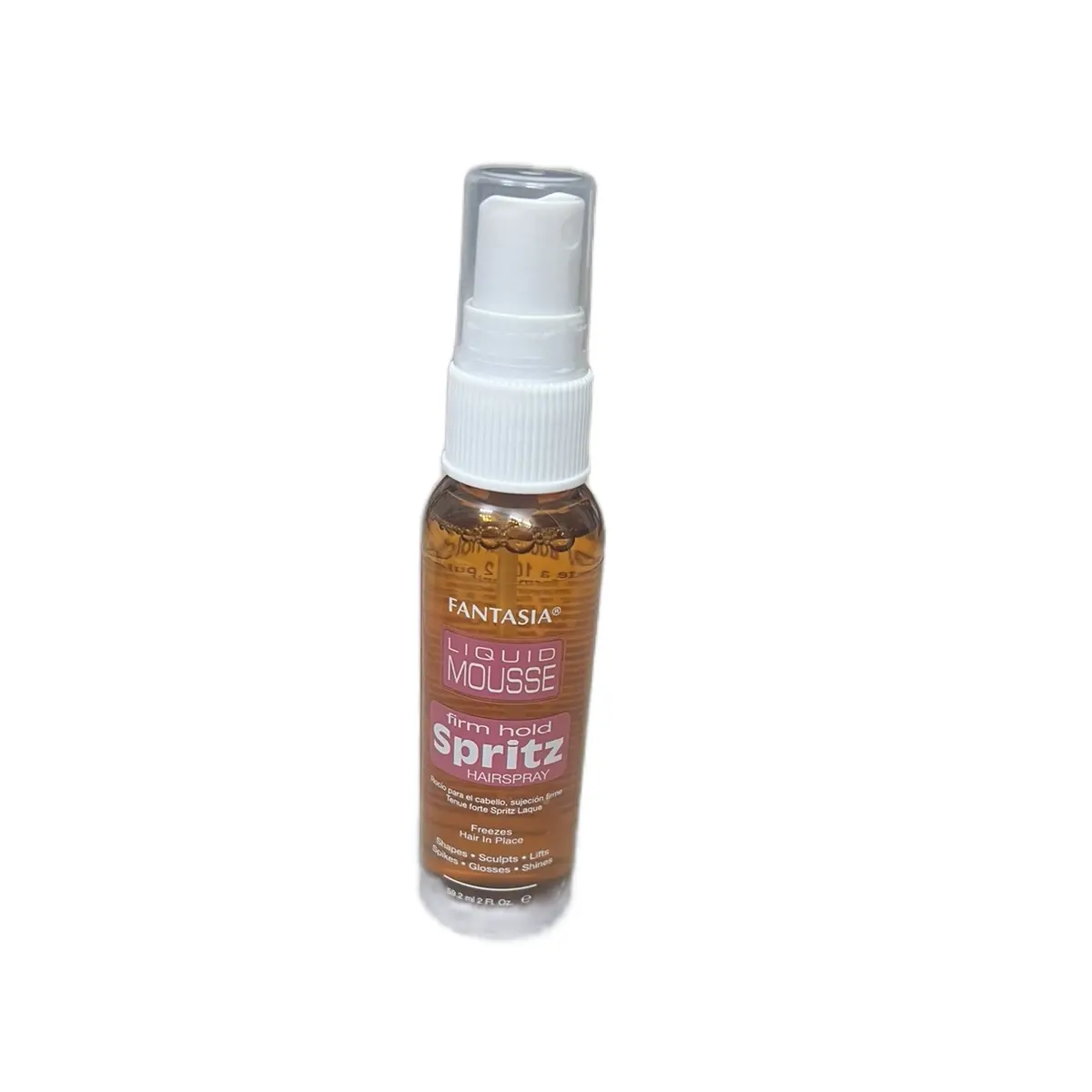 Fantasia Liquid Mousse Spritz Hair Firm Hold ,2 OZ.
