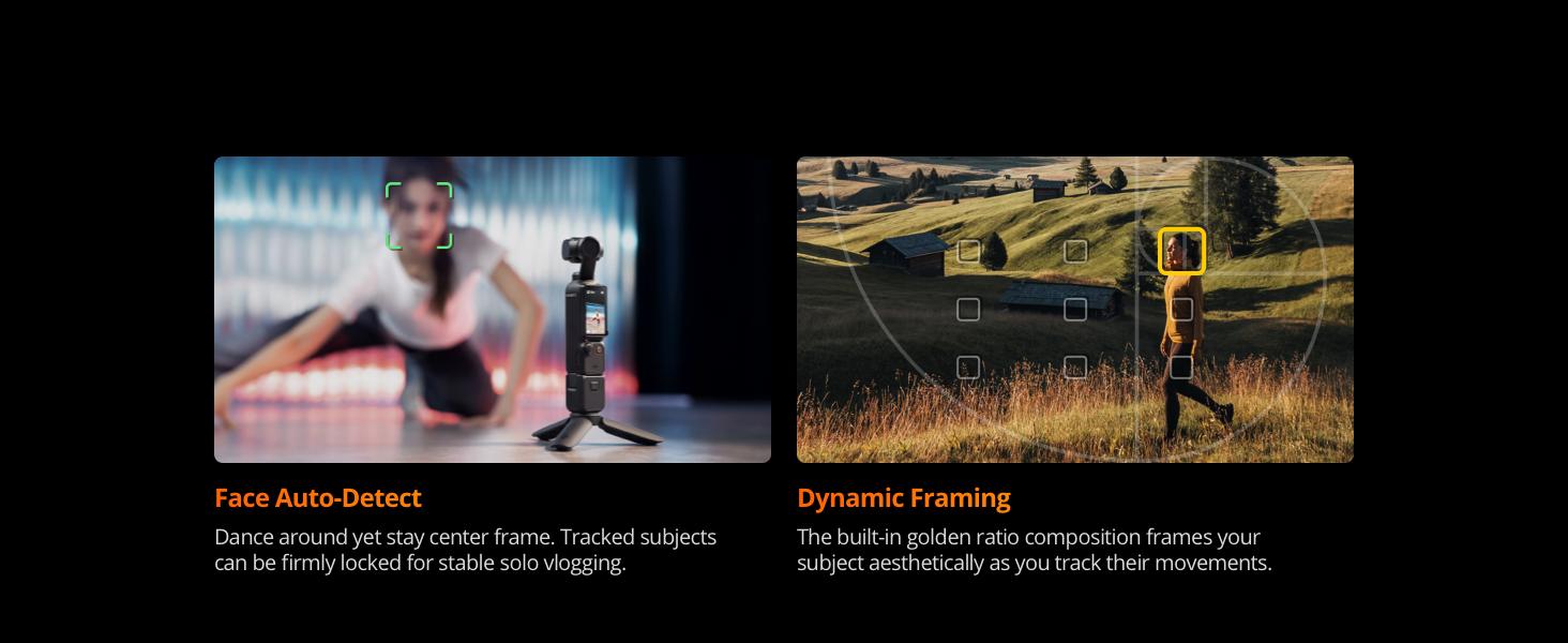 DJI Osmo Pocket 3 Creator Combo, 1'' CMOS, 4K Resolution/120fps Vlog Camera, 3-Axis Stabilization, Face/Object Tracking, Mic Included for Clear Sound, Digital Camera for YouTube