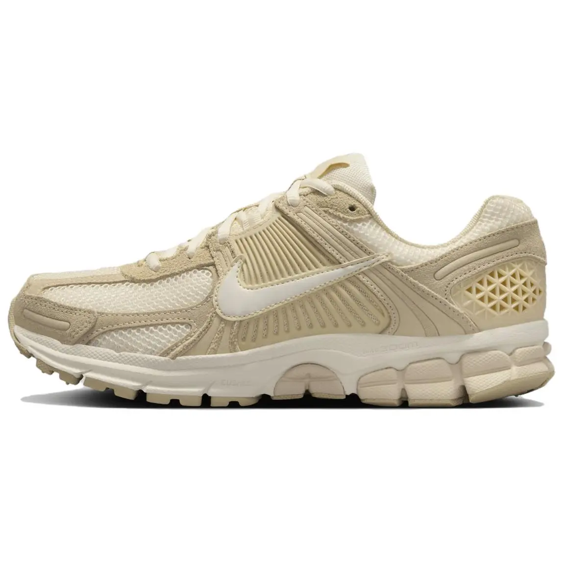 Nike Zoom Vomero 5 Women's Low-Top Running Shoes for Training, Commuting, and Casual Wear with Comfort, Durability, Breathability, and Support in Yellow Trending Shoes, House White Official Shoes to Get / Maison Mihara
