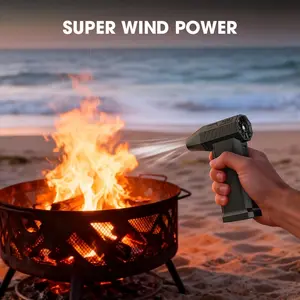 Ultra 130000 RPM Handheld Turbo Air Blower, Compact Wireless Compressed Air Duster, Versatile Dust Cleaner for Vehicles, Electronics & Small Space Cleansing