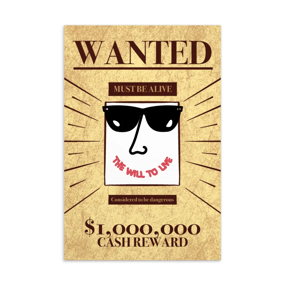 Wanted Standard Postcard