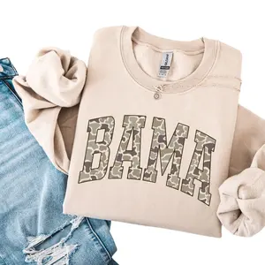 Camo Lettered BAMA Sweatshirt