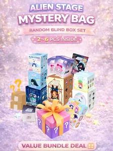 Alien Stage Blind Box Gift Set Series – IvanTill, MiziSua, Hyuluka Mystery Plush Set for Fans & Collectors
