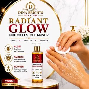 RADIANT GLOW KNUCKLES CLEANSER.