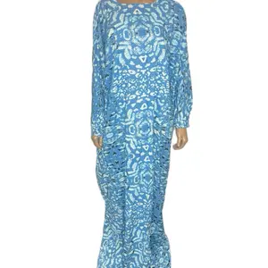 Cheetah print long sleeve baati / dress Cheetah print long sleeve baati / dress