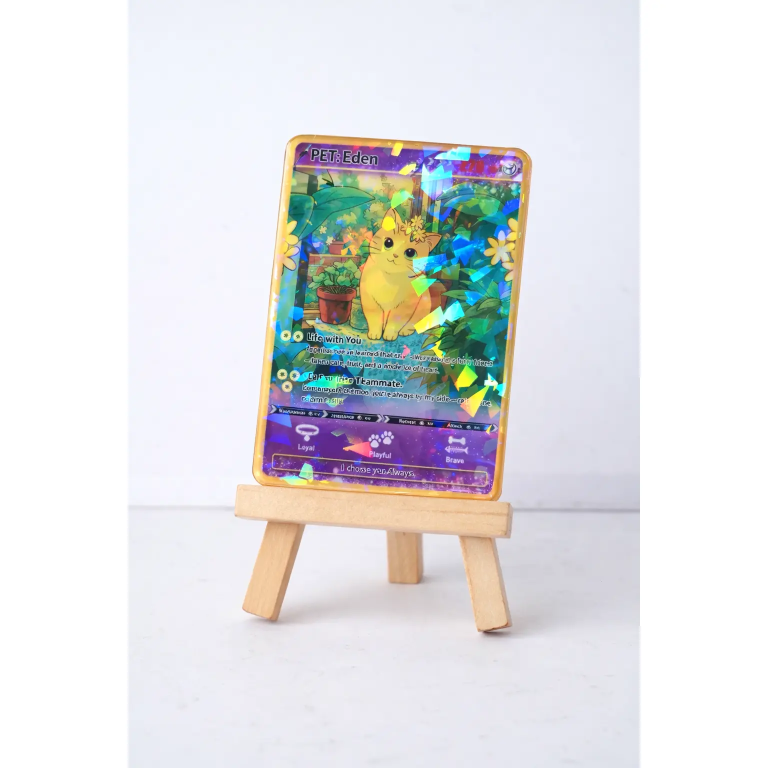 Acrylic Card (with Base)