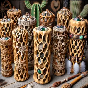 Native American Rain Makers - Rustic Home Decor with Hanging Design, Decoration & Hanging Ornaments for Home Decor - Hangable