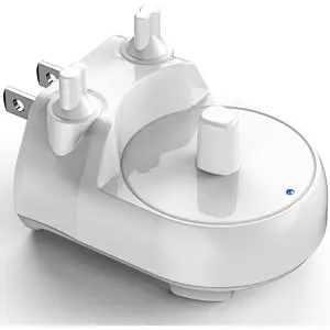 Charger for Oral-B, Compatible with Oral-B io4/io5/io6, Genius 8000/9000, Pro 1000/2000/3000/5000, 3709/3728/3756 |   Direct Plug-in Waterproof Outlet Charger Base Hygienic White Brush Daily